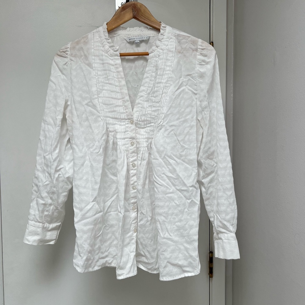 Hatch maternity blouse